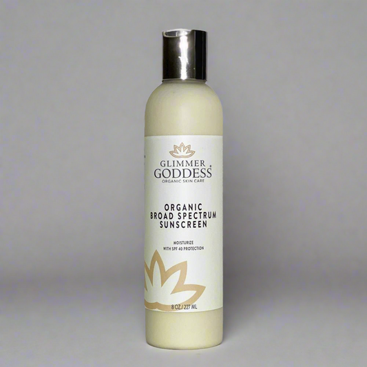 Organic Sunscreen - Broad Spectrum SPF 40+ Protection